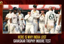 Here Is Why India Lost Gavaskar Trophy Indore Test,Gavaskar Trophy Indore Test,Here Is Why India Lost Gavaskar Trophy,Mango News,Border Gavaskar Trophy,Reactions To Australia'S Victory,India Loses 3Rd Test Match,Ind Vs Aus 3Rd Test,3 Reasons Why India Lost The 3Rd Test,Australia Win Third Test Of Border Gavaskar Trophy,Australia Knocked India,Sunil Gavaskar Displeased With India'S Batting,Icc World Test Championship,Gavaskar Trophy News And Live Updates, Gavaskar Trophy News