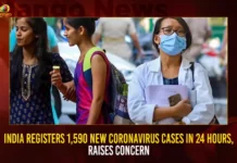 India Registers 1590 New Coronavirus Cases In 24 Hours Raises Concern,India Registers 1590 New Cases,India New Coronavirus Cases,Coronavirus Cases In 24 Hours,India Raises Concern Over Corona,Mango News,Covid-19 in India,Information about COVID-19,India Covid Last 24 Hours Report,Active Corona Cases,Corona Active Cases Exceeds,Corona News,Corona Updates,Coronavirus In India,Coronavirus Outbreak,COVID 19 India,COVID 19 Updates,Covid in India,Covid Last 24 Hours Record,Covid Last 24 Hours Report,Covid Live Updates,Covid News And Live Updates,Covid Vaccine,Covid Vaccine Updates And News,COVID-19 Latest News And Updates