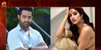 Jr NTR Welcomes Jhanvi Kapoor For New Untitled Projects Launch Puja,Jr NTR Welcomes Jhanvi Kapoor,Jr NTR For New Untitled Projects,Jr NTR Projects Launch Puja,Mango News,SS Rajamouli Claps First Shot,SS Rajamouli Claps First Shot Of NTR 30,Janhvi Kapoor is Welcomed by Jr NTR,NTR 30,Jhanvi Kapoor Latest News,Jr NTR Latest Updates,NTR 30 Latest News,NTR 30 Latest Updates,SS Rajamouli NTR 30 Live News
