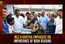 MLC K Kavitha Emphasise On Importance Of Book Reading,MLC K Kavitha On Book Reading,MLC K Kavitha On Importance Of Reading Book,MLC Kalavakuntla Kavitha,Mango News,Telangana News Live,Telangana News Today,Kalavakuntla Kavitha News,Telangana Latest News and Updates,BRS Party,Member of the Legislative Council,Ms. K. Kavitha