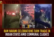 Ram Navami Celebrations Turn Tragic In Indian States Amid Communal Clashes,Ram Navami Celebrations Turn Tragic,Ram Navami Celebrations In Indian States,Ram Navami Amid Communal Clashes,Mango News,Ram Navami violence,Ram Navami Clashes in West Bengal's Howrah,Communal Clashes During Ram Navami Processions,Ram Navami Celebrations Marred by Deaths,Fresh Violence in Bengal,Ram Navami Turns Tragic With Hindu-Muslim,Ram Navami celebrations marred by deaths,Ram Navami Celebrations News Today,Ram Navami Celebrations Latest Updates