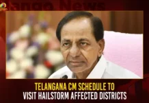 Telangana CM Schedule To Visit Hailstorm Affected Districts,Telangana CM Schedule,CM To Visit Hailstorm Affected Districts,Telangana CM on Affected Districts,Mango News,Affected by Hailstorm on Tuesday or Wednesday,CM KCR to Visit Hailstorm Hit Districts,CM KCR to Tour Hailstorm Affected Areas,Telangana Ryots Want Govt to Compensate,Telangana Chief Minister KCR,Telangana CM To Inspect Hailstorm,CM KCR News And Live Updates,BRS Party,Telangana CM KCR Live News