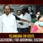 Telangana CM Visits AIG Gachibowli For Abdominal Discomfort,Telangana CM Visits AIG,AIG Gachibowli,Telangana CM Abdominal Discomfort,AIG Gachibowli For Abdominal Discomfort,Mango News,KCR Hospitalised After Abdominal Discomfort,CM KCR Examined at AIG Gachibowli,CM KCR Admitted To Hospital,Telangana CM KCR Undergoes Medical Tests,KCR Develops Abdominal Discomfort,CM KCR Undergoes CT,Hyderabad News,Telangana State CM KCR News,Telangana News Live, Telangana Latest News and Updates