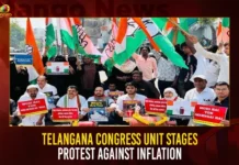 Telangana Congress Unit Stages Protest Against Inflation,Telangana Congress Unit,Congress Unit Stages Protest,Protest Against Inflation,Mango News,Congress stages protest,Hyderabad Congress stages novel protest,Telangna Congress Party,Telangana Political News And Updates,Hyderabad News,Telangana News,Telangana News Live,Telangana News Today,Telangana Latest News and Updates,Telangana Live News,telangana congress protest News, Congress Protest against Inflation