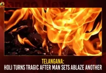 Telangana: Holi Turns Tragic After Man Sets Ablaze Another,Telangana Holi,Telangana Holi Turns Tragic,Man Sets Ablaze Another,Mango News,Occasion of Holi Purnima,CM KCR Holi Purnima Wishes,Holi Purnima Wishes,Holi Purnima Wishes to all the People,KCR Holi Purnima Wishes,CM KCR Holi Wishes,KCR Holi Wishes,Telangana CM KCR Holi Wishes,Telangana CM KCR,Telangana CM KCR Latest News and Updates,Holi Purnima News And Updates,Holi Purnima,Holi Purnima News
