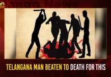 Telangana Man Beaten To Death For Stealing,Man Beaten To Death,Telangana Man Beaten For Stealing,Dalit Man Beaten To Death,Mango News,Telangana Man Accused Of Stealing Electric Wires,Suspected Thief Beaten To Death By Farmers,Man Beaten To Death By Farmers,Man Died After Beaten For Stealing In Sangareddy,Telangana Latest News And Updates,Hyderabad News,Telangana News Today,Telangana Man Death Latest News