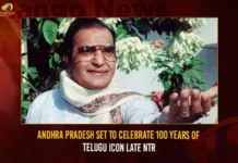 Andhra Pradesh Set To Celebrate 100 Years Of Telugu Icon Late NTR,Andhra Pradesh Set To Celebrate 100 Years,100 Years Of Telugu Icon Late NTR,Andhra Pradesh Telugu Icon Late NTR Celebration,Mango News,JR NTR not invited for NTR 100 years celebrations,Rajinikanth to attend NTR's centenary celebrations,Rajinikanth To Attend NTR's Centenary,AP Latest Political News,Andhra Pradesh Latest News,Andhra Pradesh News,Andhra Pradesh News and Live Updates