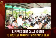 BJP President Calls Youths To Protest Against TSPSC Paper Leak,BJP President Calls Youths To Protest,Youths To Protest Against TSPSC Paper Leak,TSPSC Paper Leak,Mango News,BJP Calls on Youth to Protest,SIT submits 250-page report,Widespread Protests In Hyderabad,Hyderabad Protests continue over TSPSC,TSPSC Paper Leak Case Live,ED Enters In TSPSC Paper Leak Case,TSPSC leaks,TSPSC Paper Leakage News Today,TSPSC,TSPSC Paper Leakage Latest Updates,BJP President Latest News,Bandi Sanjay Kumar Live Updates,Errabelli Pradeep Rao Latest News,Telangana Bharatiya Janata Party News