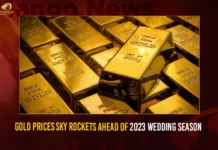 Gold Prices Sky Rockets Ahead Of 2023 Wedding Season,Gold Prices Sky Rockets Ahead,2Gold prices skyrocket in Hyderabad,Gold Prices of 2023 Wedding Season,Mango News,Gold Prices Sky Rockets Latest News,Gold Prices Latest Updates,Gold Prices Live News,Gold Prices 2023,Gold Prices,Gold Prices 2023 Latest News and Updates,Wedding Season Gold Prices Live News,Wedding Season Gold Prices Latest Updates