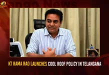 KT Rama Rao Launches Cool Roof Policy In Telangana,KT Rama Rao Launches Cool Roof,Cool Roof Policy In Telangana,Mango News,Telangana launches cool roof policy,Telangana govt launches Indias first Cool Roof Policy,Indias First Cool Roof Policy Launched,Telangana launches cool roof policy to reduce heat stress,KTR unveils India's first Cool Roof Policy,Telangana 1st State With Cool Roof Policy,Cool Roof Policy Latest News,KT Rama Rao News Today,KT Rama Rao Latest Updates