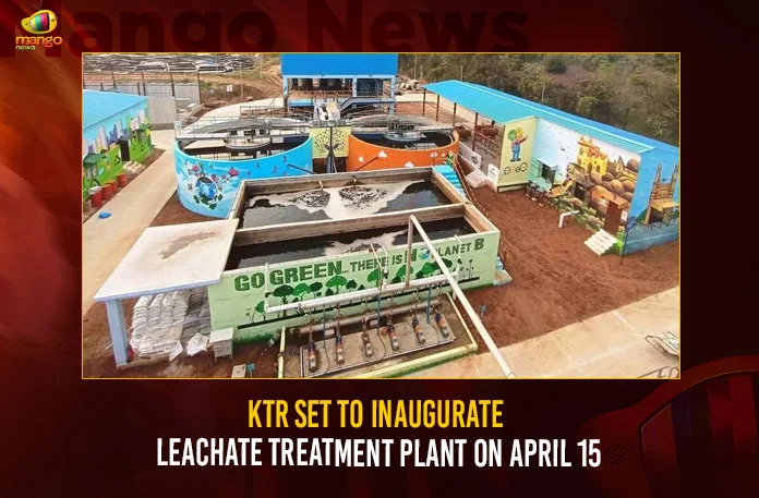 KTR-Set-To-Inaugurate-Leachate-Treatment-Plant-On-April-15 KTR Set To Inaugurate Leachate Treatment Plant On April 15,KTR Set To Inaugurate Leachate Treatment,Leachate Treatment Plant On April 15,Mango News,Leachate Treatment Plant Near Jawaharnagar Dump,KTR To Launch Jawaharnagar Leachate Treatment Plant,KTR Distributes Pattas,Old Woman Praises KCR and KTR,Distribution Of Pattas At Jawaharnagar,KTR To Launch Leachate Plant To Treat Wastewater,Telangana Latest News And Updates,Telangana News Today,KTR Latest News and Updates,Leachate Treatment Plant News Today,Leachate Treatment Plant Live News
