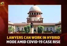 Lawyers Can Work In Hybrid Mode Amid COVID-19 Case Rise,Lawyers Can Work In Hybrid Mode,Amid COVID-19 Case Rise,Lawyers In Hybrid,Mango News,Supreme Court Allows Lawyers To Work From Home,Amid Rising Covid Cases,CJI permits WFH for Advocates,Supreme Court to Lawyers,Lawyers Hybrid Mode Latest News,Lawyers Hybrid Mode Live Updates,Lawyers Hybrid Mode Live News,Official Updates Coronavirus,Information about COVID-19,India Covid Last 24 Hours Report,Active Corona Cases,Corona Active Cases Exceeds,MoHFW,India Fights Corona