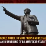 HMDA Issues Notice To Shut Parks And Restaurants Amid Unveiling Of BR Ambedkar Statue,HMDA Issues Notice To Shut Parks And Restaurants,Unveiling Of BR Ambedkar Statue,HMDA Issues Notice Amid Unveiling Of BR Ambedkar Statue,Mango News,All parks under HMDA to remain closed,Ambedkar statue unveiling,BR Ambedkars 125-feet tall statue,Statue of Equality,Ambedkar Statue,After Ambedkar statue unveiling,Parks near Hussain Sagar to be closed,Ambedkar Statue unveiling arrangements,Hyderabad News,Hyderabad BR Ambedkar Statue News Today,Hyderabad BR Ambedkar Statue Live News,Hyderabad BR Ambedkar Statue Latest Updates,HMDA News Today