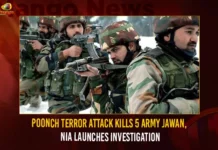 Poonch Terror Attack Kills 5 Army Jawan, NIA Launches Investigation Poonch Terror Attack Kills 5 Army Jawan NIA Launches Investigation,Poonch Terror Attack Kills 5 Army Jawan,NIA Launches Investigation,Poonch Terror Attack,Mango News,Jammu and Kashmir Five Jawans Lost Lives,Five Jawans Lost Lives at Poonch District,Terrorists Attacks on Indian Army Truck,NIA Team to Visit J-K's Poonch Terror Attack,Jaish Claims Attack on Soldiers in J&K's Poonch,Poonch terror attack,5 Army soldiers killed,Army releases names of soldiers killed,Hunt For Terrorists,Massive search operations underway,Jammu and Kashmir Latest News,Jammu and Kashmir Live Updates,Jammu and Kashmir Terrorists Attack News
