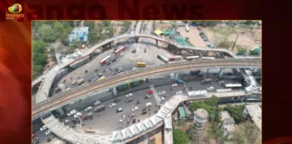 Telangana Uppal Skywalk Is All Set For Inauguration,Telangana Uppal Skywalk,Uppal Skywalk Is All Set,Skywalk Is All Set For Inauguration,Mango News,Hyderabad Uppal Skywalk Costing Over Rs. 25 Crores,Uppal skywalk built with Rs.25cr by HMDA,Uppal Skywalk ready for inauguration,Telangana Uppal Skywalk Latest News,Telangana Uppal Skywalk Latest Updates,Telangana Uppal Skywalk Live News