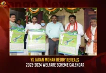 YS Jagan Mohan Reddy Reveals 2023-2024 Welfare Scheme Calendar,YS Jagan Mohan Reddy,YS Jagan Reveals 2023-2024 Welfare Scheme,Welfare Scheme Calendar,Mango News,AP CM YS Jagan Releases Welfare Calendar,AP CM YS Jagan Mohan Reddy,AP Latest Political News,Andhra Pradesh Latest News,Andhra Pradesh News,Andhra Pradesh News and Live Updates,Andhra pradesh Politics,Andhra Pradesh Welfare Schemes,AP CM Jagan Latest News and Live Updates,AP Welfare Scheme Calendar News