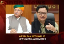 Arjun Ram Meghwal Is New Union Law Minister,Arjun Ram Meghwal,Meghwal Is New Union Law Minister,New Union Law Minister,Mango News,Cabinet reshuffle,Union cabinet reshuffle,Kiren Rijiju Replaced,Arjun Ram Meghwal replaces Kiren Rijiju,Modi cabinet reshuffle,Union cabinet reshuffle 2023,Arjun Ram Meghwal Latest News,Arjun Ram Meghwal Latest Updates,Arjun Ram Meghwal Live News,Arjun Ram Meghwal News Today,Indian Politics, Indian Political News, National Political News,Shri Arjun Ram Meghwal