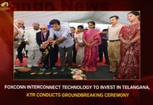Foxconn Interconnect Technology To Invest In Telangana, KTR Conducts Groundbreaking Ceremony Foxconn Interconnect Technology To Invest In Telangana KTR Conducts Groundbreaking Ceremony,Foxconn Interconnect Technology,Telangana KTR Conducts Groundbreaking Ceremony,KTR Conducts Groundbreaking Ceremony,Mango News,Foxconn Interconnect Technology To Invest In Telangana,Foxconn to invest $500 million in Hyderabad facility,Mega boost for Make in India,Foxconn Interconnect holds groundbreaking ceremony,Foxconn Interconnect Technology Latest News,Foxconn Interconnect Technology Latest Updates,KTR Latest News And And Updates,Groundbreaking Ceremony In Telangana