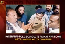 Hyderabad Police Conducts Raid At War Room Of Telangana Youth Congress Hyderabad Police Conducts Raid At War Room Of Telangana Youth Congress,Hyderabad Police Conducts Raid At War,Raid At War Room Of Telangana,Raid At War Room Of Telangana Youth Congress,Mango News,Hyderabad cops raided social media war room,Hyderabad police raid Telangana Youth Congress,TS Youth Congress claims raid on its war room,Telangana Youth Congress,Telangana Youth Congress Latest News,Telangana Youth Congress Latest Updates,Raid At War,Raid At War Latest News And Updates