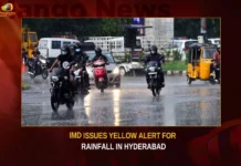 IMD Issues Yellow Alert For Rainfall In Hyderabad,IMD Issues Yellow Alert,Rainfall In Hyderabad,Yellow Alert For Rainfall,Yellow Alert In Hyderabad,IMD Issues Alert,Mango News,Hyderabad Latest News,Hyderabad Latest Updates,IMD Yellow Alert Latest News,IMD Yellow Alert Latest Updates,IMD Yellow Alert Live News,Telangana Rainfall News,Hyderabad IMD Alert Latest News,Hyderabad IMD Alert Latest Updates,Hyderabad IMD Alert Live News