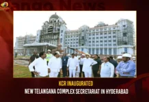 KCR Inaugurated New Telangana Complex Secretariat In Hyderabad KCR Inaugurated New Telangana Complex Secretariat In Hyderabad,KCR Inaugurated New Telangana Complex,New Telangana Complex Secretariat,New Telangana Secretariat In Hyderabad,Telangana Chief Minister KCR inaugurates,Mango News,KCR Inaugurates New Telangana Secretariat Building,Red letter day for Telangana,Telangana's grand Secretariat,New secretariat building in Hyderabad,Telangana Chief Minister KCR,CM KCR News And Live Updates,Telangana Secretariat Latest News and Updates