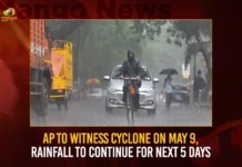 AP To Witness Cyclone On May 9 Rainfall To Continue For Next 5 Days,AP To Witness Cyclone On May 9,AP Rainfall For Next 5 Days,Mango News,AP To Witness Cyclone,Rainfall To Continue For Next 5 Days In AP,Andhra Pradesh Weather Report,AP Heavy To Very Heavy Rainfall For Next 5 Days,Heavy Rains In Andhra Pradesh,Next 5 Days Heavy Rains In Andhra Pradesh,AP Rains,AP Rains Latest News,AP Weather Report,AP Weather Latest Updates,Rains In AP,Rain Alert To AP,Cyclone In Anhra Pradesh,AP Cyclone,AP Cyclone Updates,Latest News On AP Cyclone