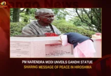 PM Narendra Modi Unveils Gandhi Statue Sharing Message Of Peace In Hiroshima,PM Narendra Modi Unveils Gandhi Statue,Modi Sharing Message Of Peace In Hiroshima,Mango News,The Bust of Mahatma Gandhi in Hiroshima Today,PM Modi During Japan Visit,PM Modi For G7 Summit,PM Modi in Hiroshima Today,Mahatma Gandhis Bust Unveiled,PM Modi G7 Summit Live,G7 summit LIVE updates,G7 Summit,G7 Summit 2023,G7 summit 2023 Live,G7 Summit in Japan,G7 Summit Latest News, G7 Summit Latest Updates, G7 Summit Live News, G7 Summit Quad Leaders Meet,PM Modi departs to attend the G7 summit,PM Narendra Modi Latest News,Prime Minister Narendra Modi