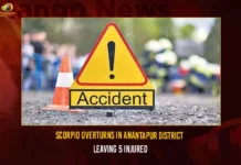 Scorpio Overturns In Anantapur District Leaving 5 Injured Scorpio Overturns In Anantapur District Leaving 5 Injured,Scorpio Overturns In Anantapur,Anantapur District Leaving 5 Injured,Scorpio Overturns 5 Injured,Mango News,Five injured after a Scorpio vehicle,scorpio anantapur,Scorpio Overturns,Scorpio Latest News And Updates,Anantapur District,Anantapur District Latest News And Updates,Anantapur Latest News And Updates,5 Injured In Anatapur,Five injured after a Scorpio vehicle