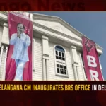 Telangana CM Inaugurates BRS Office In Delhi Telangana CM Inaugurates BRS Office In Delhi,Telangana CM Inaugurates BRS Office,CM Inaugurates BRS Office In Delhi,BRS Office In Delhi,Mango News,K Chandrasekhar Rao inaugurates BRS Central Office,KCR inaugurates BRS central party office,KCR to inaugurate BRS central party office,Telangana CM KCR To Inaugurate New BRS Office,Telangana CM KCR Latest News And Updates,BRS Office Latest News And Updates,BRS Delhi Office,BRS Party Office,KCR Inaugurated BRS Central Office,KCR Latest News And Updates