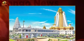 Telangana CM Laid Foundation Stone Of Hare Krishna Heritage Tower,CM KCR Lays Foundation Stone For Hare Krishna Heritage Tower,Hare Krishna Heritage Tower In Kokapet,Hare Krishna Heritage Tower,Mango News,KCR performs Bhumi Puja to Hare krishna heritage tower,Bhumi puja for Hare Krishna Heritage Tower,Hare Krishna Heritage Tower Latest News,Hare Krishna Heritage Tower Latest Updates,Bhumi Puja Ceremony For Hare Krishna Heritage Tower,CM KCR Latest News And Updates,Kokapet Hyderabad Latest News And Updates