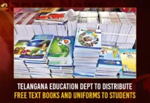 Telangana Education Dept To Distribute Free Text Books And Uniforms To Students,Telangana To Distribute Free Text Books And Uniforms,Free Text Books And Uniforms To Students,Telangana Education Department,Mango News,24L students to get free books & uniforms,Free Text Books And Uniforms,24L school students to get Rs 200 cr worth books,Telangana Education Department Latest News And Updates,Free note books to be distributed to 24L students,Free Text Books To Students In Telangana,Free Uniforms To Students In Telangana