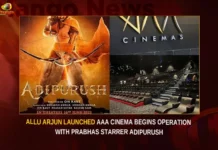 Allu Arjun Launched AAA Cinema Begins Operation With Prabhas Starrer Adipurush,Allu Arjun Launched AAA Cinema,AAA Cinema Begins Operation With Prabhas,AAA Cinema Begins With Adipurush,Prabhas Starrer Adipurush,Mango News,Allu Arjun Opens His Own Theater AAA,Allu Arjuns Cinema Hall AAA Cinemas,Allu Arjuns Swanky New Theatre,Allu Arjuns New Multiplex AAA Cinemas,Allu Arjun AAA Cinema,Allu Arjun AAA Cinema Latest News,Allu Arjun AAA Cinema Latest Updates,Allu Arjun AAA Cinema Live News,Allu Arjun AAA Cinema Live Updates
