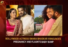Bollywood Actress Swara Bhaskar Announces Pregnancy And Flaunts Baby Bump,Bollywood Actress Swara Bhaskar,Actress Swara Bhaskar Announces Pregnancy,Swara Bhaskar Flaunts Baby Bump,Mango News,Swara Bhasker poses with Fahad Ahmad,Bollywood actress Swara Bhasker,Actress Swara Bhaskar Latest News,Actress Swara Bhaskar Latest updates,Actress Swara Bhaskar Live News,Swara Bhaskar Pregnancy News,Swara Bhaskar Pregnancy Latest News,Swara Bhaskar Pregnancy Latest Updates