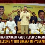 Chandrababu Naidu Receives Grand Welcome At NTR Bhavan In Hyderabad,Chandrababu Naidu Receives Grand Welcome,Grand Welcome At NTR Bhavan,NTR Bhavan In Hyderabad,Chandrababu Grand Welcome At NTR Bhavan,Mango News,TDP Chief Chandrababu Naidu,Chandrababu Naidu Latest News,Chandrababu Naidu Latest Updates,NTR Bhavan,NTR Bhavan News Today,NTR Bhavan Latest News,NTR Bhavan Latest Updates,NTR Bhavan Live News,AP Latest Political News,Andhra Pradesh Latest News,Andhra Pradesh News,Andhra Pradesh News and Live Updates