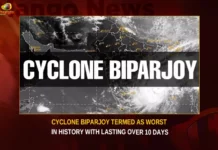 Cyclone Biparjoy Termed As Worst In History WIth Lasting Over 10 Days,Cyclone Biparjoy Termed As Worst,Cyclone Biparjoy As Worst In History,Cyclone Biparjoy WIth Lasting Over 10 Days,Mango News,Cyclone Biparjoy Intensifies,Biparjoy likely to stretch nearly 10 days,Arabian Sea cyclones are lasting longer,Cyclone Biparjoy Latest News,Cyclone Biparjoy Latest Updates,Cyclone Biparjoy Live News,Biparjoy Termed As Worst News Today
