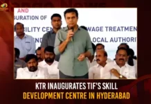 KTR Inaugurates TIFs Skill Development Centre In Hyderabad,KTR Inaugurates TIFs Skill,TIFs Skill Development Centre,Skill Development Centre In Hyderabad,Mango News,TIFs skill development center inaugurated,KTR Latest News,KTR Latest Updates,TIFS Initiative,KTR Skill Development Centre,Skill Development Centre Latest News,Skill Development Centre Latest Updates,Skill Development Centre Live News,Telangana Latest News And Updates,Hyderabad News,Hyderabad Latest Updates