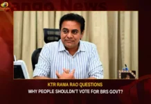 KTR Rama Rao Questions Why People Shouldnt Vote For BRS Govt,KTR Rama Rao Questions,Why People Shouldnt Vote For BRS,KTR Rama Rao Questions For BRS Govt,Mango News,KTR Rama Rao on Vote For BRS,KTR Rama Rao,Telangna BRS Party,Telangana Latest News And Updates,KTR Rama Rao Latest News,KTR Rama Rao Latest Updates,KTR Rama Rao Live News,BRS Govt News Today,BRS Govt Latest news,Telangana Assembly elections,Will Government Employees Vote,Hyderabad News,Telangana News