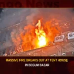 Massive Fire Breaks Out At Tent House In Begum Bazar,Massive Fire Breaks Out,Fire Breaks Out At Tent House,Fire Breaks Out In Begum Bazar,Massive Fire Broke Out in Amar Tent House,Mango News,Fire breaks out at tent house in MJ Market,Another fire accident in Hyderabad,Major fire Accident at Begum bazar,Begum Bazar Fire Breaks,Begum Bazar fire accident Latest News,Begum Bazar fire accident Latest Updates,Begum Bazar fire accident Live News,Telangana Latest News And Updates,Telangana News Today
