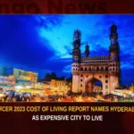 Mercer 2023 Cost Of Living Report Names Hyderabad As Expensive City To Live,Mercer 2023 Cost Of Living Report,Report Names Hyderabad As Expensive City To Live,Report Names Hyderabad As Expensive City,Mango News,Cost of Living City Ranking 2023,Mercer 2023 Report,Mercer 2023 Report Latest News,Mercer 2023 Report Latest Updates,Mercer 2023 Report Live News,Hyderabad News,Telangana News,Telangana News Live,Hyderabad As Expensive City News Today,Hyderabad As Expensive City Latest News,Hyderabad As Expensive City Latest Updates