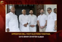Opposition Will Fight Elections Together Says Bihar CM Nitish Kumar,Opposition Will Fight Elections Together,Bihar CM Nitish Kumar,Fight Elections Together Says Bihar CM,Fight Elections Together,Mango News,Decided to fight elections together,Will fight 2024 Lok Sabha elections together,Bihar CM Nitish Kumar invited Opposition,Opposition Patna Meet Live Updates,Opposition parties,Bihar CM Nitish Kumar Latest News,Bihar CM Nitish Kumar Latest Updates,Bihar CM Nitish Kumar Live News,CM Nitish Kumar Latest News and Updates