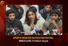 Sports Minister Invites Protesting Wrestlers To Hold Talks,Sports Minister Invites Protesting Wrestlers,Protesting Wrestlers To Hold Talks,Sports Minister Protesting,Mango News,Minister Invites Protesting Wrestlers,Union sports minister invites protesting wrestlers,Union Sports Minister Anurag Thakur,Government invites protesting wrestlers,After Anurag Thakur Invites Wrestlers,Protesting wrestlers meet,Sports Minister Anurag Thakur Latest News,Sports Minister Latest Updates,Anurag Thakur News Today,Anurag Thakur Latest Updates,Wrestlers Protest Latest news,Protesting Wrestlers Latest Updates