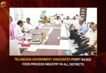 Telangana Government Announces Paddy Based Food Process Industry In All Districts,Telangana Government Announces Paddy Based Food,Paddy Based Food Process Industry,Paddy Based Food Process Industry In All Districts,Telangana Food Process Industry,Mango News,Paddy-based food processing industries,Telangana government to set up food process,Telangana Government Latest News,Paddy Based Industry Latest News,Telangana Paddy Industry Live Updates,Telangana Paddy Industry News Today,Telangana Latest News And Updates