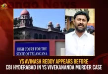 YS Avinash Reddy Appears Before CBI Hyderabad In YS Vivekananda Murder Case,YS Avinash Reddy Appears Before CBI,CBI Hyderabad In YS Vivekananda Murder Case,YS Vivekananda Murder Case,Mango News,YS Avinash Reddy,YS Viveka Assassination Case Latest News,YS Viveka Assassination Case Latest Updates,YS Viveka Assassination Case Live News,MP Avinash Reddy Latest News,MP Avinash Reddy Latest Updates,MP Avinash Reddy Live News,Avinash Reddy Before CBI News Today,Avinash Reddy,YS Avinash Reddy Latest Updates