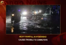 Heavy Rainfall In Hyderabad Causes Trouble To Commuters,Heavy Rainfall In Hyderabad,Rainfall In Hyderabad Causes Trouble,Trouble To Commuters,Rainfall Causes Trouble To Commuters,Mango News,Heavy rain batters city,Commuters stuck in traffic,Hyderabad Commuters face hard time,Commuters In Troubled Waters,Telangana Heavy Rainfall,Heavy rainfall,Weather Update,Telangana Weather Radar,Observed Rainfall Variability,IMD forecasts heavy rainfall,Telangana Latest News,Telangana News,Telangana News and Live Updates,Telangana Rainfall News Today,Telangana Rainfall Latest News