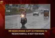 IMD Issues Orange Alert As Hyderabad To Receive Rainfall In Next Few Hours,IMD Issues Orange Alert,Orange Alert As Hyderabad To Receive Rainfall,Hyderabad To Receive Rainfall,Rainfall In Next Few Hours,Hyderabad Rainfall In Next Few Hours,Mango News,IMD forecasts heavy rainfall,IMD issues fresh red and orange alerts,Parts of Hyderabad to receive heavy rainfall,Telangana rain,Hyderabad News,Telangana News,Telangana News Today,Telangana Latest News And Updates