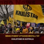 Indian Student Attacked Brutally By Khalistanis In Australia,Indian Student Brutally Beaten,Indian Student Attacked,Student Attacked Brutally By Khalistanis,Mango News,Indian Student Attacked By Khalistan,Khalistan Supporters In Sydney,Indian Student Attacked, Thrashed With Iron Rods,Australia Khalistani Supporters,Attack Indian Student,Khalistani Supporters Beat Up Indian Student,Khalistan Australia
