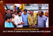 KTR Shares Success Story Of Dalit Driver To Owner With Dalit Bandhu Welfare Scheme,KTR Shares Success Story Of Dalit Driver,Dalit Driver To Owner,Dalit Driver To Owner With Dalit Bandhu,Dalit Bandhu Welfare Scheme,KTR Shares Success Story,Mango News,From bus drivers to bus owners,Making dreams comes true,Dalit Bandhu Welfare Scheme Latest News,Dalit Bandhu Scheme Latest Updates,Dalit Bandhu Scheme Live News,Dalit Bandhu Scheme,Telangana Latest News And Updates,Hyderabad News,Telangana News,KTR Latest News and Updates