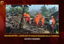 Maharashtra Landslide In Raigad Regions Kills 5 People Leaves 3 Injured,Maharashtra Landslide In Raigad Regions,Landslide In Raigad Regions,Raigad Regions Kills 5 People,Raigad Regions Leaves 3 Injured,Mango News,Raigad landslide claims 5 lives,5 die following landslide in Maharashtra,Landslide in Maharashtras Raigad district,Raigad landslide,National Disaster Response Force operation,Response Force Started rescue operation,Maharashtra NDRF Team Latest News,Maharashtra NDRF Team Latest Updates,Maharashtra NDRF Team Live News,Maharashtra Latest News and Updates,Maharashtra Raigad Region News Today,Maharashtra Raigad Region Latest News