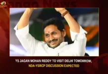 YS Jagan Mohan Reddy To Visit Delhi Tomorrow NDA-YSRCP Discussion Expected,YS Jagan Mohan Reddy To Visit Delhi,YS Jagan To Visit Delhi Tomorrow,NDA YSRCP Discussion Expected,YSRCP Discussion Expected,Mango News,Jagan Mohan Reddy likely to meet PM Modi,YS Jagan Mohan Reddy,AP Politics,YS Jagan Latest News,YS Jagan Latest Updates,AP Latest Political News,Andhra Pradesh Latest News,Andhra Pradesh News,Andhra Pradesh News and Live Updates,NDA and YSRCP Discussion,NDA and YSRCP Discussion Latest News,NDA and YSRCP Discussion Latest Updates