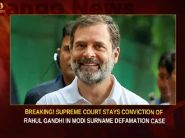 Breaking Supreme Court Stays Conviction Of Rahul Gandhi In Modi Surname Defamation Case,Breaking Supreme Court Stays Conviction,Conviction Of Rahul Gandhi,Rahul Gandhi In Modi Surname Case,Modi Surname Defamation Case,Mango News,Supreme Court News Today,Modi Surname Defamation Case Latest News,Modi Surname Defamation Case Latest Updates,Modi Surname Defamation Case Live News,Modi Surname Defamation Case Live Updates,Conviction Of Rahul Gandhi News Today,Conviction Of Rahul Gandhi Latest News,PM Narendra Modi, Narendra modi Latest News and Updates